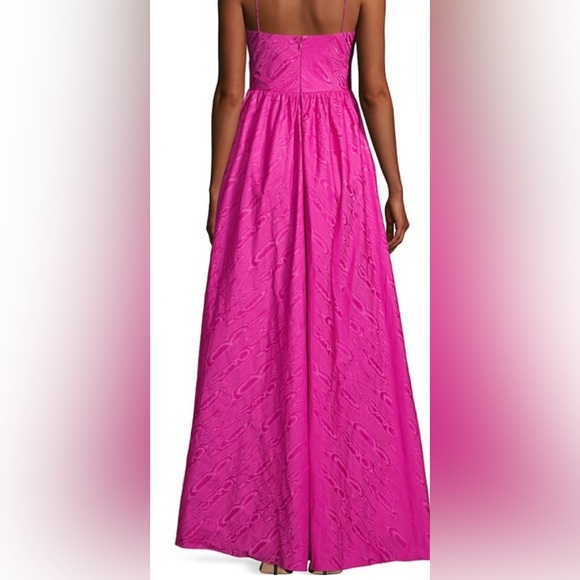 Flor et.al Dorothy Gown in Fuschia - Picture 3 of 4